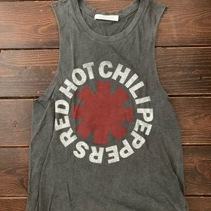 Daydreamer red hot chili pepper muscle tank